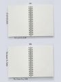 Ariqdhaksinargha Natural White Paper Notebook With Sun, Moon, And Stars Design