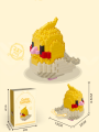 Creative Small Bird Building Blocks Toy Diy Set, Educational Toy For Children, Home Decoration