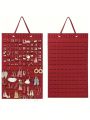 1pc Felt Hanging Bag Earring Storage Hanging Bag Wall Hanging Jewelry Earrings Necklace Ring Storage, Holds Up To 300 Pairs, Compact Design, Soft Material, Earring Hanger Earring Display Hanging Organizer For Women Girls