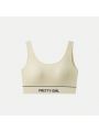 1pc Women's High Elasticity Push Up Bra With Beautiful Back & Seamless Design, Suitable For Sports And Daily Wear