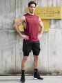 Fitness Men's Letter Printed Vest And Shorts Sports Outfits