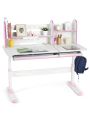 Adjustable Kids Desk with Hutch and Drawers, 40