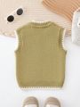 New Autumn And Winter Baby Boys' Collar Sweater Vest