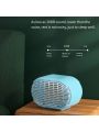 1pc Creative Mini Desktop Heater For Office And Home, Portable Electric Warm Air Fan