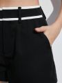 SHEIN BIZwear Women'S Pocketed Shorts