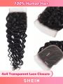 water wave 4x4 lace closure human hair lace frontal remy hair for women