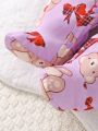 Baby Girls' Bear Print Pajamas