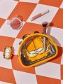 GARFIELD X SHEIN Yellow Irregular Shaped Cartoon Graphic Portable Cosmetic Bag