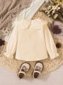 Baby Girl's Romantic & Elegant Embroidery Hollow Out Doll Collar Top