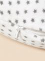1pcs Gray Star Shaped Maternity Nursing Pillow With 1pcs Small Pillow