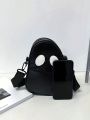 Cute Ghost Purse, Women's Pu Crossbody Bag, Shoulder Bag For Girls