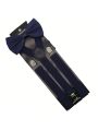 1set Men's Navy Blue Adjustable Casual Fashion Suspenders With Bow Tie, Suitable For Wedding, Stage Performance, Festival Parties Or Daily Wear