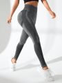 SHEIN Yoga Trendy Women's Seamless Sports Leggings