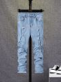 SHEIN Tween Boys' Ripped Denim Jeans