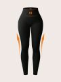 Yoga Basic Plus Size Sport Yoga Pants With High Waist Compression And Butt Lift
