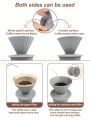 SHEIN Basic living 1 Pc Silicone Coffee Filter,Reusable Detachable Silicone Coffee Dripper