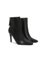 European And American Stylish Women's Single Short Boots, Black Pointed Toe Stiletto Autumn And Winter High Heeled Shoes, Fashion Ankle Boots