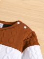 Baby Boy Colorblock Sweatshirt & Ripped Jeans