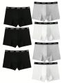 Teenage Boys' 7-Pack Briefs With Lettered Waistband