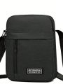 New fashion shoulder bag men's bag multi-zipper Oxford cloth mobile phone bag crossbody bag canvas leisure backpack