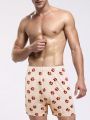 Men's Claw Printed Ahegao Shorts
