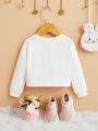 SHEIN Baby Unicorn Print Sweatshirt