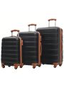 Merax 3 Piece Luggage Set Hardside Spinner Suitcase with TSA Lock 20