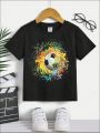 Boys' Soccer Printed Short Sleeve T-Shirt