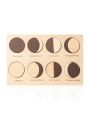 1set Baby Moon Cognition Wooden Puzzle Toy, Children's Astronomy Enlightenment Lunar Phase Puzzle Educational Toy, Suitable For Kindergarten Early Education