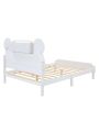Merax 3-Pieces Bedroom Sets Full Size Bear-Shape Platform Bed with Nightstand and Storage dresser