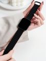 Dual-color Silicone Magnetic Watch Band Suitable For Apple Watch
