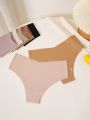 SHEIN 5pcs/Pack Solid Color Maternity Panties