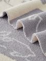 LongNap 1pc Squishy Ultra-warm 400GSM Fleece Rabbit Throw Blanket, Knit Woven For More Softness