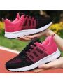 2023 New Plus Size Women's Sports Shoes, Casual & Stylish Knitted Upper Breathable Soft Bottom Running Shoe For Autumn