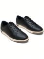 SHOESMALL Mens Sneakers Mid Top Mens Casual Shoes Comfortable Oxford Sneakers for Men