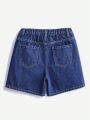 Boys' Fitted Denim Shorts