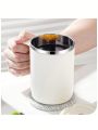 500ML Stainless Steel Coffee Mug with Lid White Insulation Cup Tumbler office Thermal Mug Vacuum Flasks Coffee tea Cup With Handle