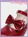Dola Lovely Fashionable High Heel Bow Knot Cute Shoes