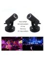 Par Lighting for Stage, 1w Led Stage Spotlight Lightweight Portable Lamp, 360 Degree Soft Stable Continuous Luminescence For Disco Bar Ktv Lighting