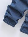 Tween Boy Slant Pocket Solid Jeans