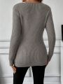 Maternity Ribbed Knit Sweater