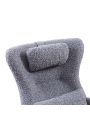 OSQI Rocking Chair Nursery, Modern Rocking Chair with High Backrest