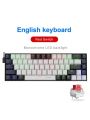 E-YOOSO Z686 USB 60% Mini Mechanical Gaming Keyboard Blue Red Switch 68 Keys Wired detachable cable for computer PC