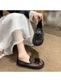 Women's Fisherman Shoes, Breathable Lightweight Hollow Out Loafers, Net Yarn Slip-on Flat Shoes