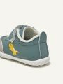 Cozy Cub Boys' Cartoon Dinosaur Pattern High Frequency Lightweight Soft Sole Athletic Shoes For Baby/toddler