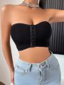 Women's Seamless And Sexy Front Closure Bra