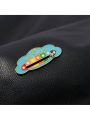 1pc My Social Battery Funny Expression Rainbow Enamel Pin For Women's Backpack, Hat, Clothes Decoration
