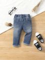 Baby Boy Slant Pocket Straight Leg Jeans