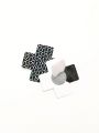 4pairs/Set Cross Shaped Sequin Nipple Stickers Bra Accessory