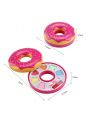 Donut shape lipstick eye shadow makeup palette pretend play children's toys children's theater early education toys
